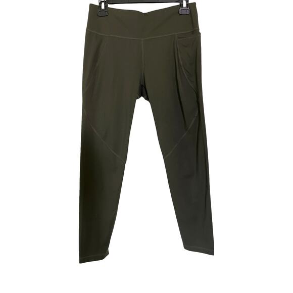 Sweaty Betty The Power 7/8 Leggings Green Size Women's M Side Pocket, 24” Inseam - Picture 1 of 9
